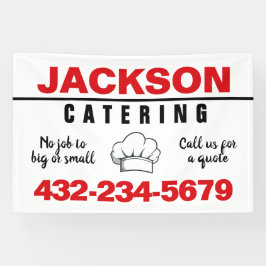 Beruflicher Catering Banner