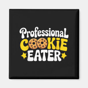 Beruflicher Cookie-Esser Cookie-Liebhaber Schokola Magnet