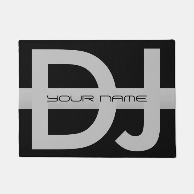 Beruflicher Deejay Fußmatte (Vorderseite)