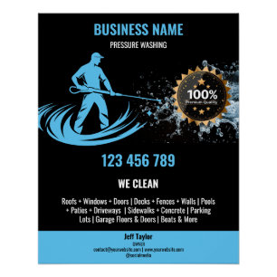 Beruflicher Druck Power waschen