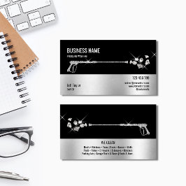 Beruflicher Druck Power waschen Visitenkarte