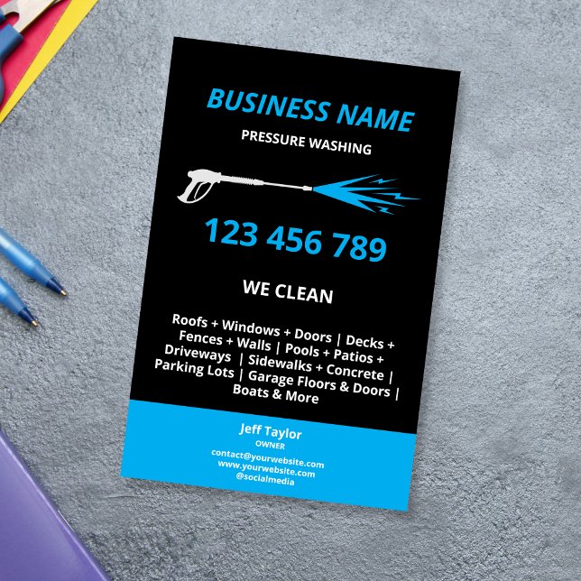 Beruflicher Druck Power waschen Waschmaschine Flyer (Von Creator hochgeladen)