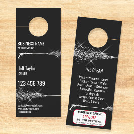 Beruflicher Druck Power waschen Waschmaschine Türanhänger