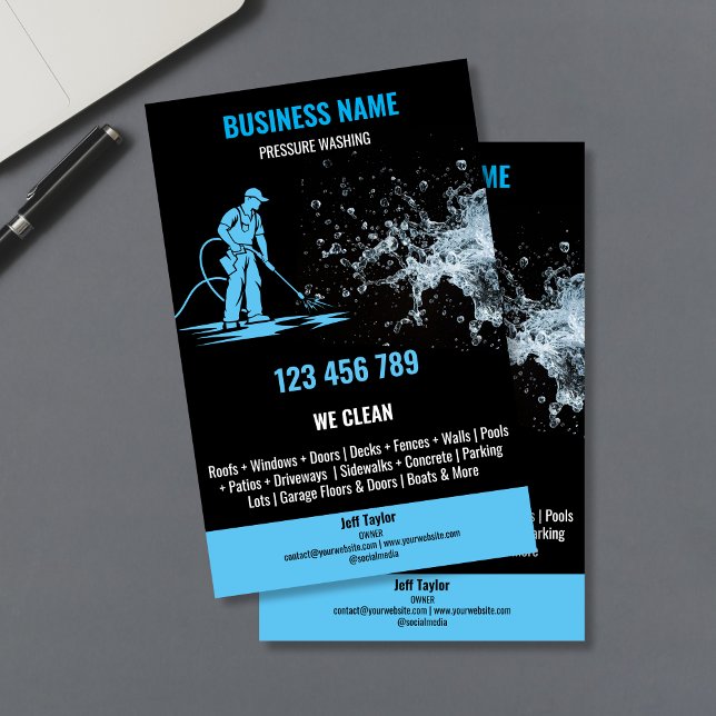 Beruflicher Druck Waschhaus Power Flyer (Von Creator hochgeladen)