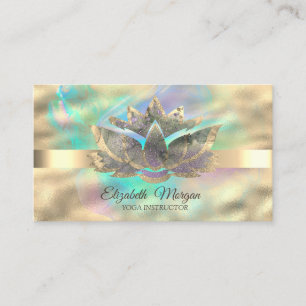 Beruflicher, eleganter Holografischer Tinte, Gold, Visitenkarte
