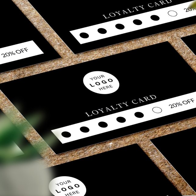 Beruflicher Firmenlogos Treuekarte (Von Creator hochgeladen)