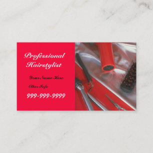 Beruflicher Hairstylist kundengerechtes bus.card Visitenkarte