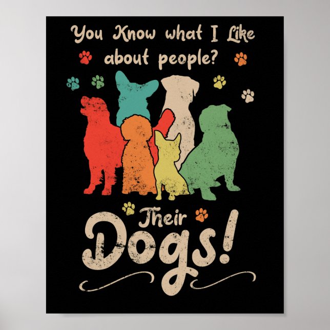 Beruflicher Hund Groomer Vater Grooming Doggie Poster (Vorne)