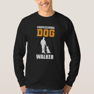 Beruflicher Hundeausführer Tierpfleger T-Shirt