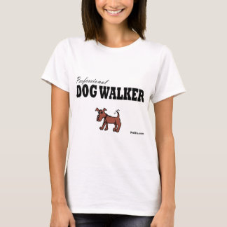 Beruflicher Hundewanderer T-Shirt