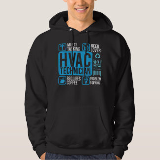 Beruflicher HVAC-Techniker HVAC-Heizung Hoodie