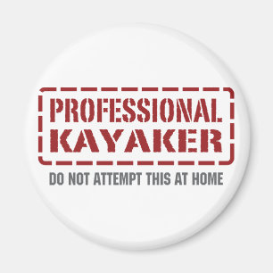 Beruflicher Kayaker Magnet