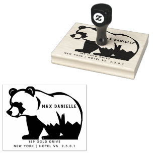 Beruflicher Kraut Gummistempel