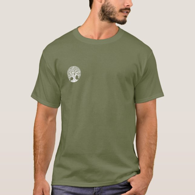 beruflicher Landschaftsschutz und Rasenpflege T-Shirt (Vorderseite)