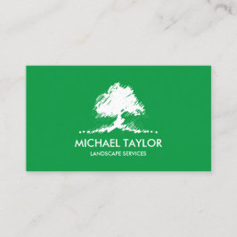 beruflicher Landschaftsschutz und Rasenpflege Visitenkarte
