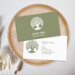 beruflicher Landschaftsschutz und Rasenpflege Visitenkarte