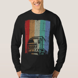 Beruflicher LKW-Fahrer-Wegwerf 6 T-Shirt