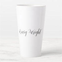 Beruflicher Minimalistischer Name Personalisiert