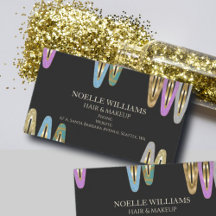 Beruflicher moderner Glitzer Frisur Stylistin