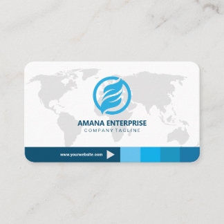 Beruflicher, moderner QR-Code Personalisiert Visitenkarte