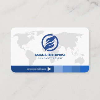 Beruflicher, moderner QR-Code Personalisiert Visitenkarte