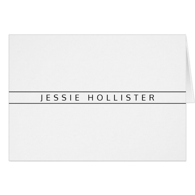 Beruflicher Name (Vorderseite (Horizontal))