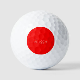 Beruflicher Name der Handschrift Golfball
