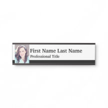Beruflicher Name der Office-Türsignatur