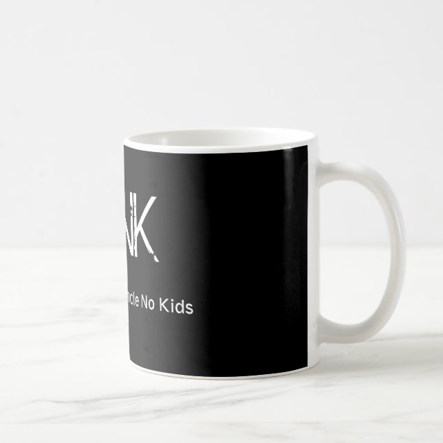 Beruflicher Onkel No Kids Kaffeetasse (Rechts)
