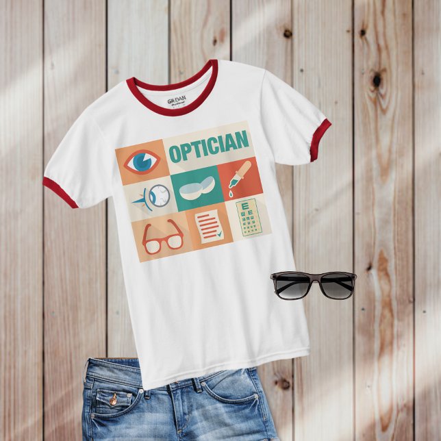 Beruflicher Optimiker Iconic entwickelt T-Shirt (Von Creator hochgeladen)