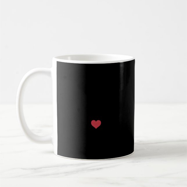 Beruflicher Overthinker über das Denken Gerücht Kaffeetasse (Links)
