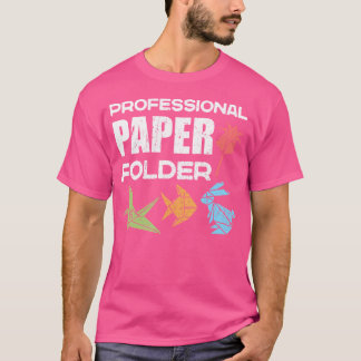 Beruflicher Papierordner Origami Master Japanisch T-Shirt
