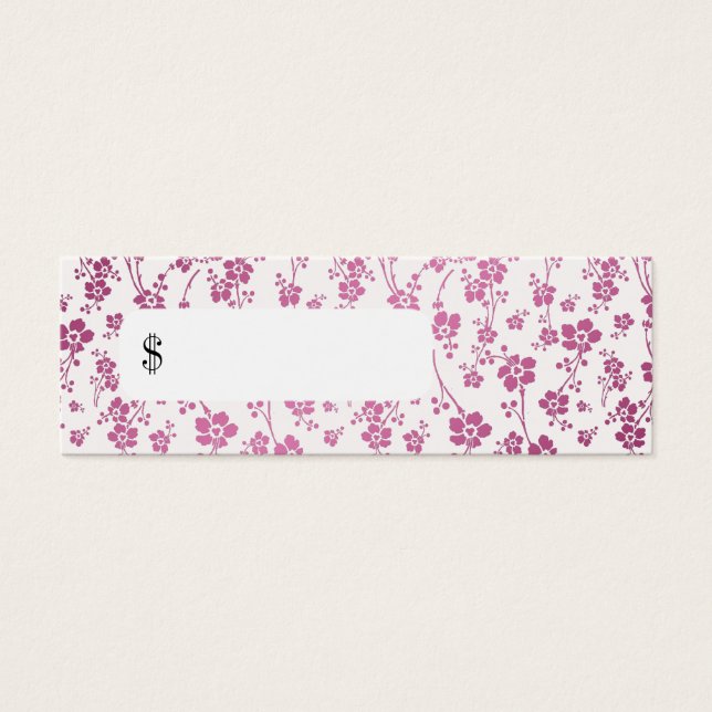 Beruflicher Preis-Tag Salon (Vorderseite)