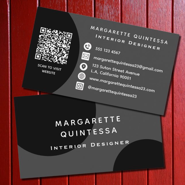 Beruflicher QR-Code einfach Visitenkarte (Von Creator hochgeladen)