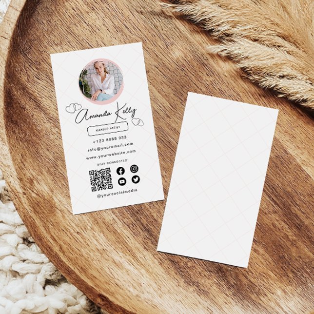 Beruflicher QR-Code für Künstler Visitenkarte (Von Creator hochgeladen)