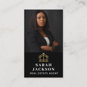 Beruflicher Real Anwesen Realtor Foto QR Code hinz Visitenkarte