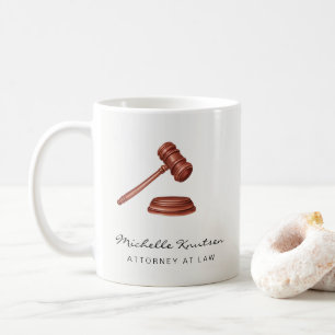 Beruflicher Rechtsanwalt Luxus Gold Kaffeetasse