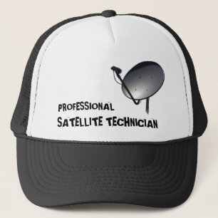 BERUFLICHER SATELLITENteller-TECHNIKER Truckerkappe
