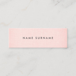 Beruflicher sauberer Plan erröten das Mini Visitenkarte