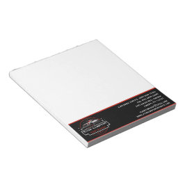 Beruflicher Schneeabbau, Schneepflug Notizblock