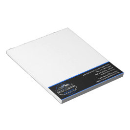 Beruflicher Schneeabbau, Schneepflug Notizblock