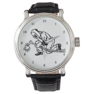 Beruflicher Schweißer Armbanduhr