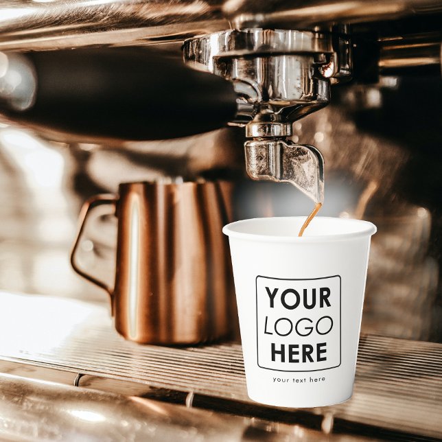 Beruflicher Slogtext für benutzerdefinierte Firmen Pappbecher (Custom Business Logo Slogan Text Professional Paper Cups)
