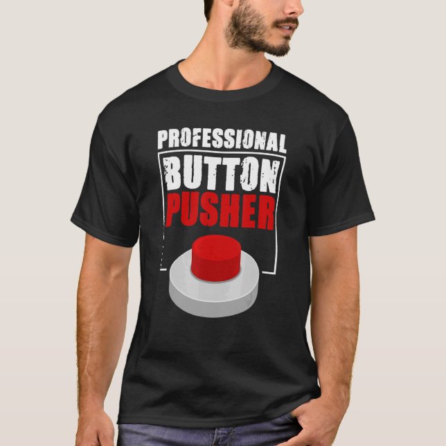 Beruflicher Tastendruck G Code Engineer Machini T-Shirt (Vorderseite)