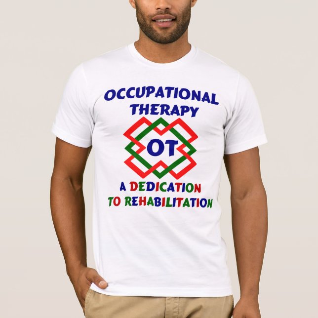 Beruflicher Therapeut-T - Shirt (Vorderseite)