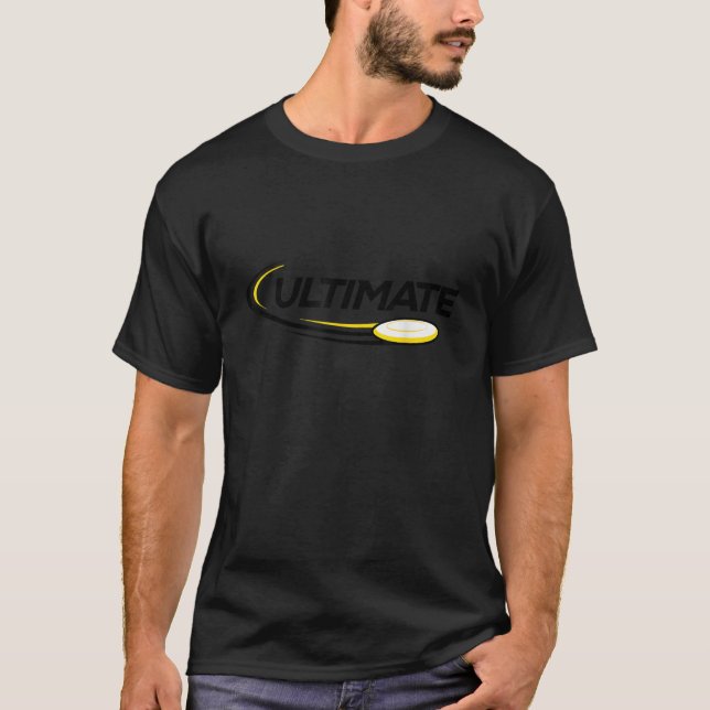 Beruflicher Ultimate Frisbee Disk Golf Player T-Shirt (Vorderseite)