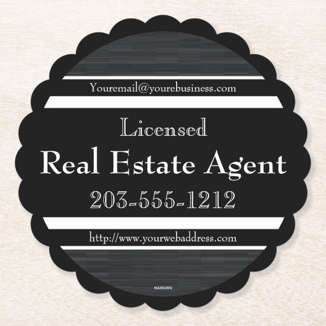 Beruflicher Untersetzer für Werbepapier - HAMbyWG (Vorderseite)