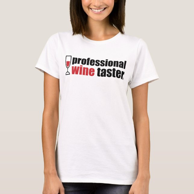 Beruflicher Weinkeller T-Shirt (Vorderseite)