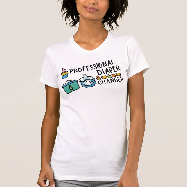 Beruflicher Windelwechsel 2 T-Shirt (Vorderseite)