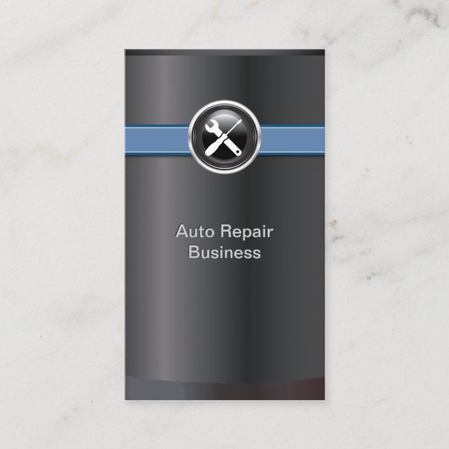 Berufliches Auto Reparatur Klempner Handyman Visitenkarte (Vorderseite)